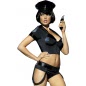 Obsessive Police Negru S-M